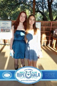 Virginia and her twin sister